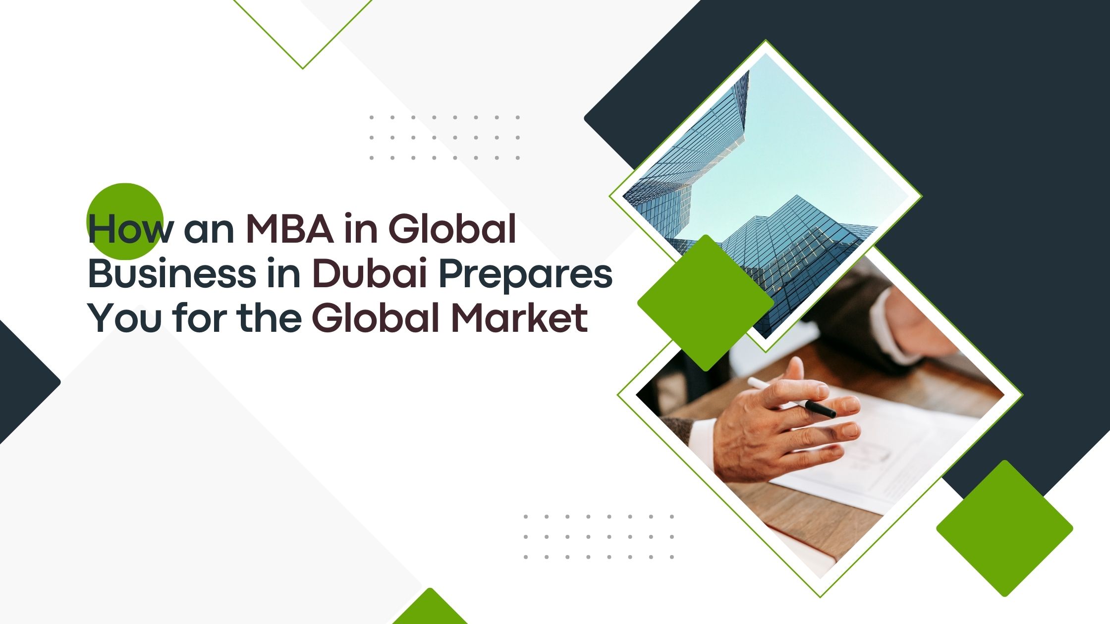 MBA in Global Business in Dubai